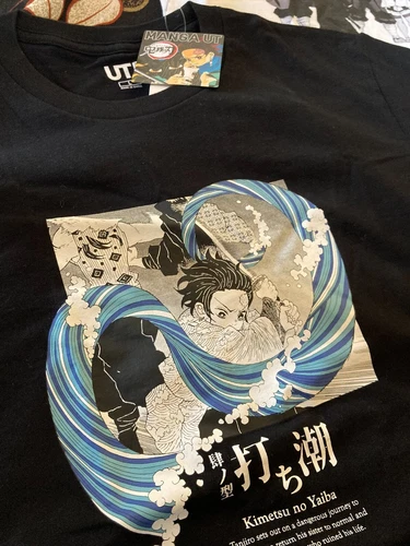 KIMETSU NO YAIBA Demon Slayer UNIQLO UT T-Shirt BIG XXL 3XL 4XL HASHIRA FLAME