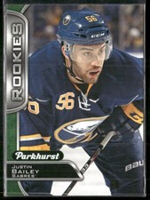 2016-17 Upper Deck Parkhurst - #346 Justin Bailey (RC)