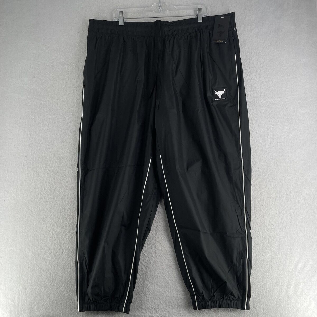 Under Armour Project Rock Mesh Lined Woven Pants Men's 3XL Under Armour Project Rock Mesh Lined Woven Pants Men's 3XL