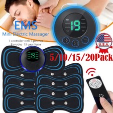 20/5x Electric Neck Massager Back Full Body Stimulator Pain Relief Device Health