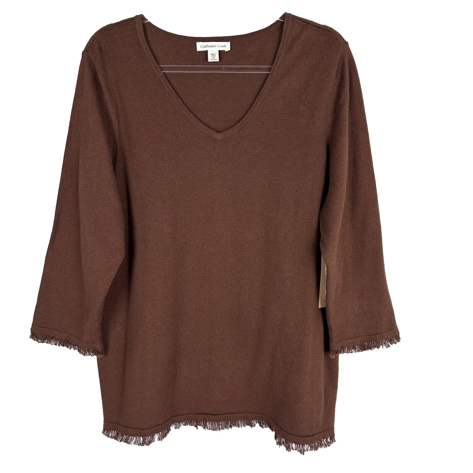 Cachemira sólido Mujer Coldwater Creek Suéteres para mujer