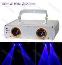 Party Disco Club DJ Laser Stage Lights Dual Blue luces dj 2 head KTV Show L ser