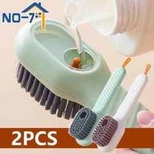 1/2pcs Multifunctional Cleaning Brush Soft-bristled Liquid Shoe Brush Clothes
