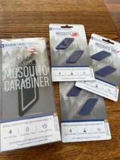 Skeeter Hawk Mosquito Repellent Carabiner Clip + 8 Tabs Natural Essential Oils