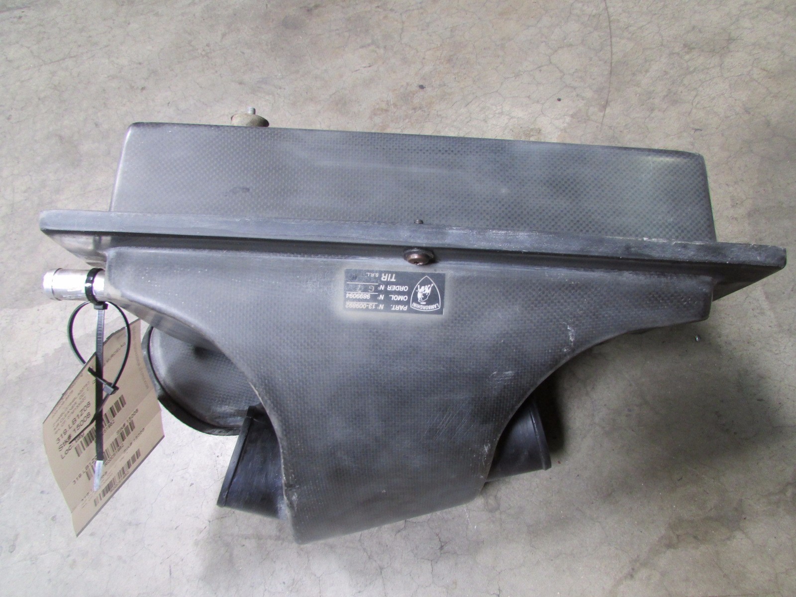 Lamborghini Murcielago, Right Air Cleaner Box, Carbon Fiber, P/N 07M133920