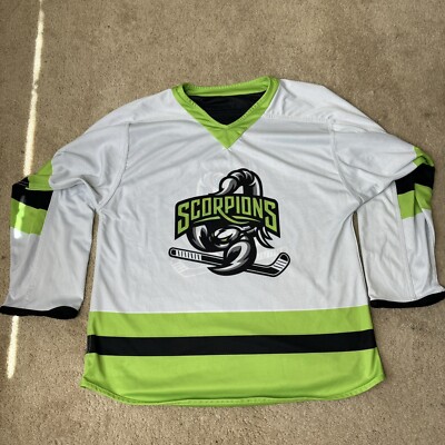 Arizona Scorpions Spring Hockey Team Issued Reversible #95 Jersey Mens XL/XXL