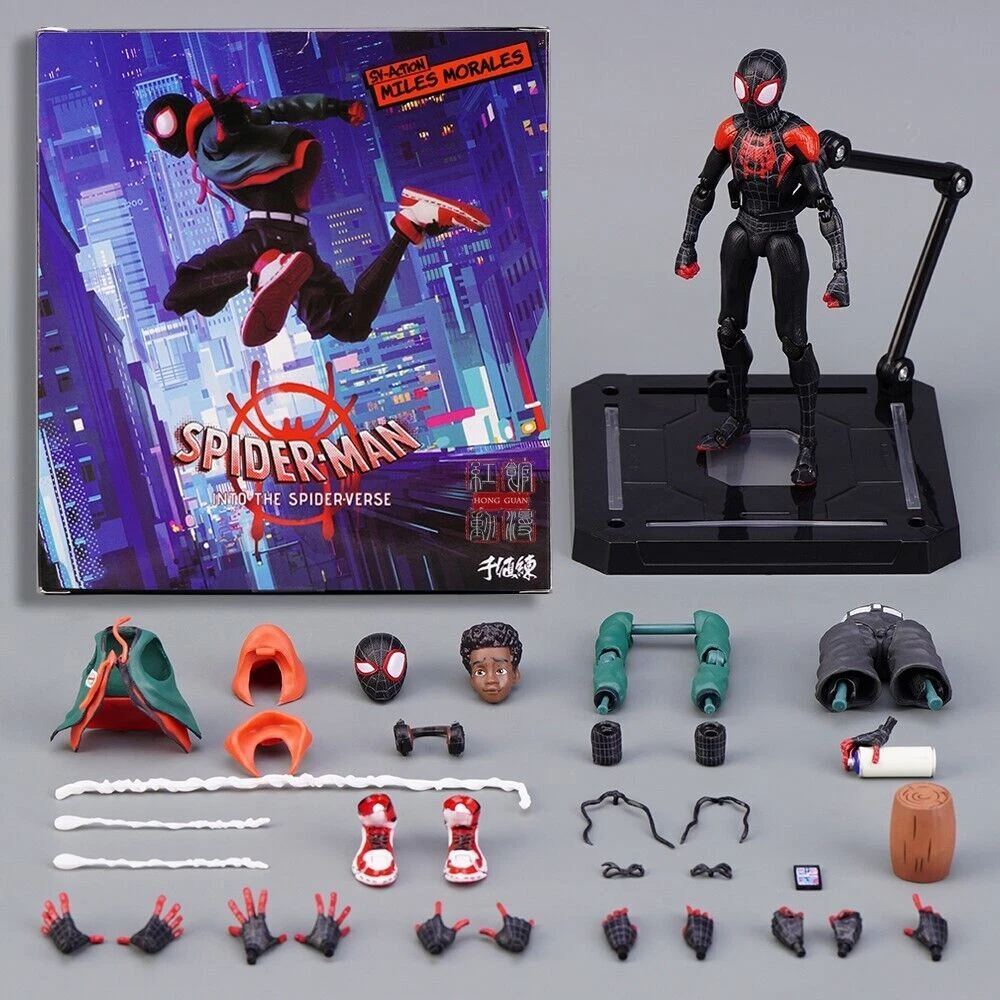 𝖬arvel 𝖫egends Series 𝖲piderMan Figurine, Miles 𝖬orales 13cm Figurine  Articulée 𝖲pider-𝖬an, Jouet 𝖲piderMan pour Enfants, Figurine de Peter de  Collection, Anniversaire, Desktop Ornements (A) : : Jeux et Jouets