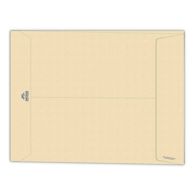 Buste a sacco con soffietto Pigna Envelopes Multi Strip Large 30+4 x 40 cm avana