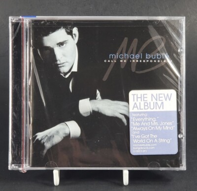 Call Me Irresponsible by  Michael Buble (CD, 2007) Mrs Jones Boyz II Men NEW
