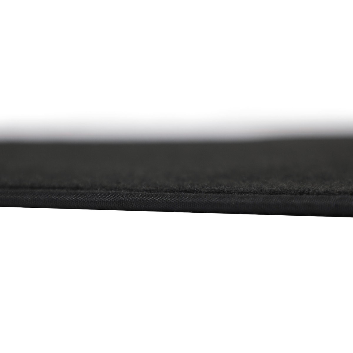 Set Tappetini Auto Per Seat Leon Typ 5F (2012-2020) - 4 Pezzi, Nero Con Bordo Marrone, Antiscivolo E Facili Da Pulire