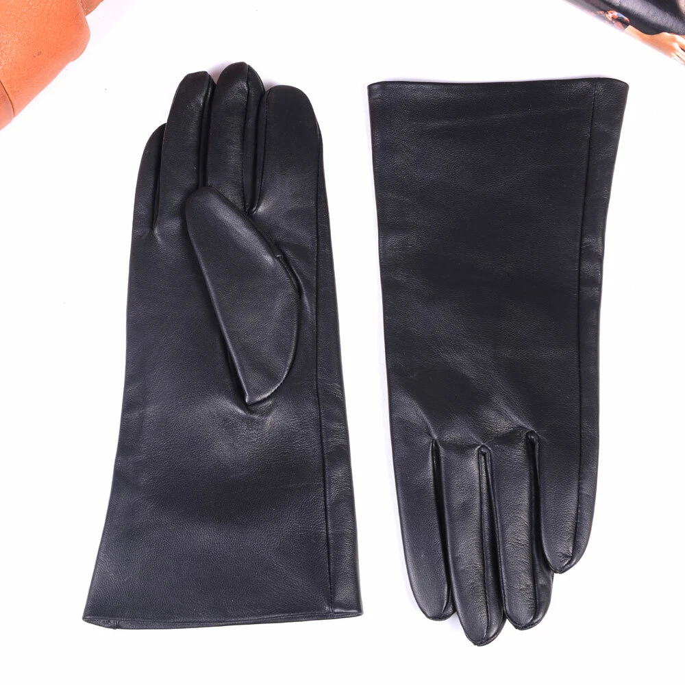 New Men's Real Leather Customizable motocycle Winter Warm GAUNTLET long Gloves