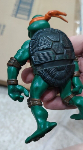 Tartaruga Ninja Turtles Michelangelo -Playmates toys Action Figure - Foto 6 di 8