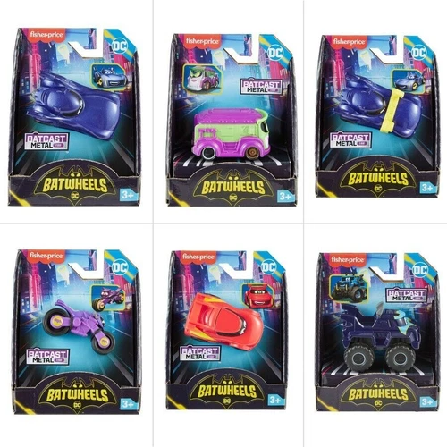 Fisher-Price DC Batwheels 1:55 Diecast Car – Pick Model – Batman Kids Gift