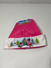 Hasbro Peppa  George Pink Holiday/Christmas Hat