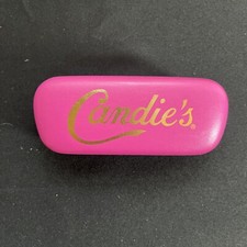 Candies Pink Hard Eyeglass Case