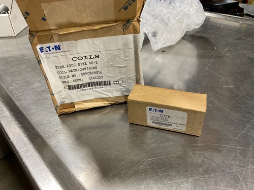 EATON CUTLER-HAMMER  COIL A200 SIZE 00-2 COIL RATE 24V/60HZ NEW