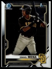2021 Bowman #BCP-36 Ismael Mena San Diego Padres