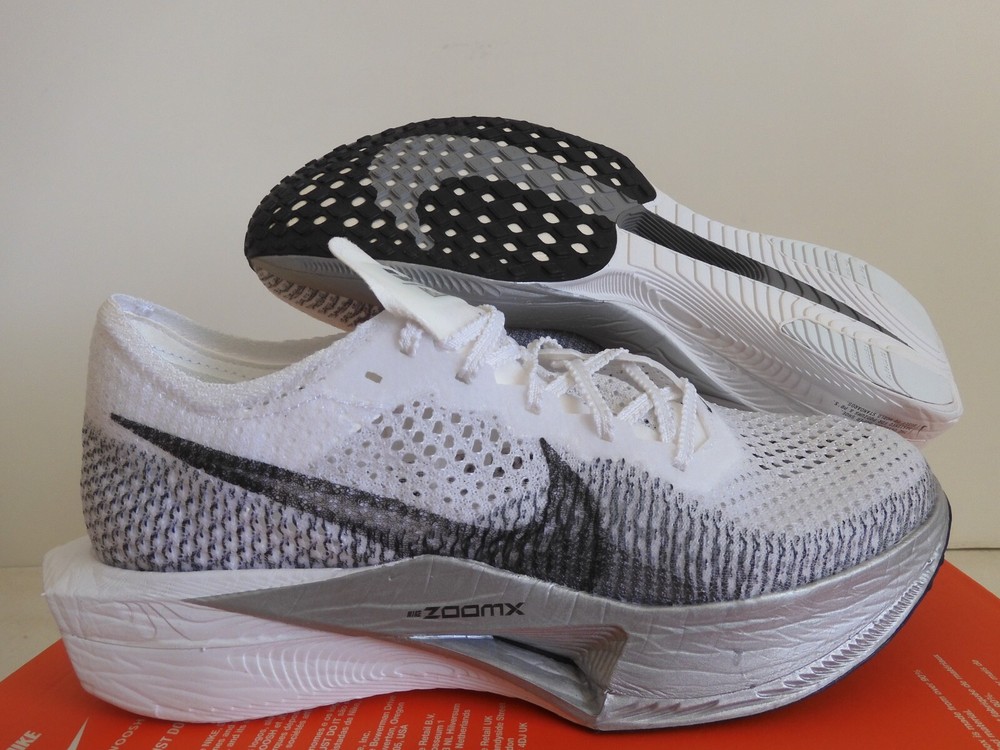 Nike ZoomX VaporFly Next% 3 in White Particle Grey - Size 10