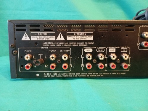 AMPLIFICATORE PIONEER SA 750 Stereo Vintage Buone condizioni TESTATO FUNZIONANTE - Afbeelding 5 van 8