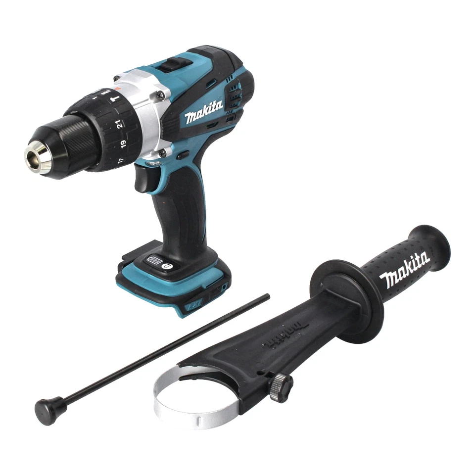 Makita DHP 458 Z Akku Schlagbohrschrauber 18 V 91 Nm Solo - ohne Akku, Ladegerät