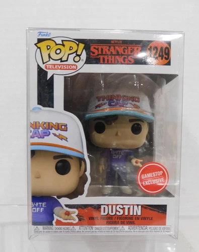 Funko POP! Television 2022 Stranger Things Dustin #1249 GameStop Exclusive