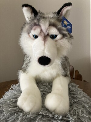 Semo Jumbo Husky Dog Large Plush New Toy with tag