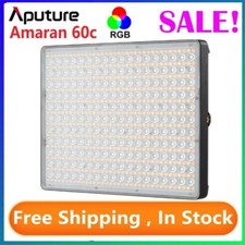 Amaran P60C LED Video Panel Light, RGBWW Soft Light Panel for Portrait/YouTube/