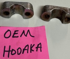 Hodaka OEM Bar Clamp Holder Set Combat 94 95 92 93 Ace Squirt Toad Rat 125 100