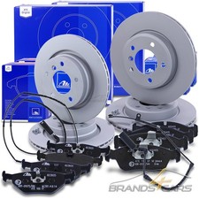 ATE BREMSSCHEIBEN + BELÄGE+WK VORNE+HINTEN FÜR BMW 3-ER E46