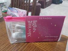 SEPHORA MOVING LIGHTS SET OF 3 TO GO BRUSHES NEW FREE SHIP 