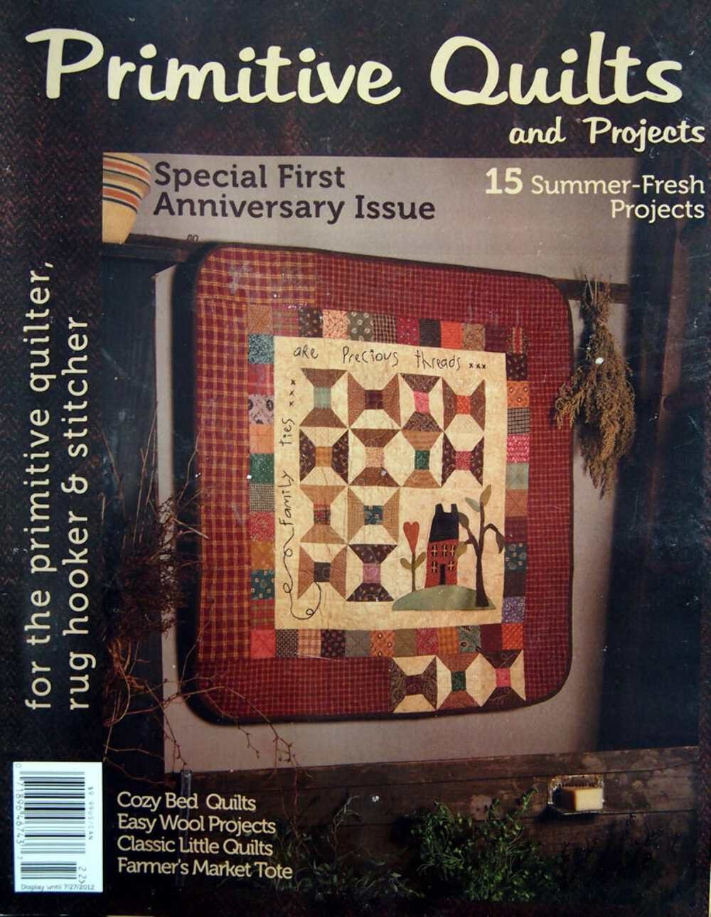 Primitive Quilts and Projects - Summer 2012 - Magazine