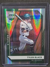 2021 Panini Elite Extra Edition Baseball Tyler Black Green Rookie 41/499 #33