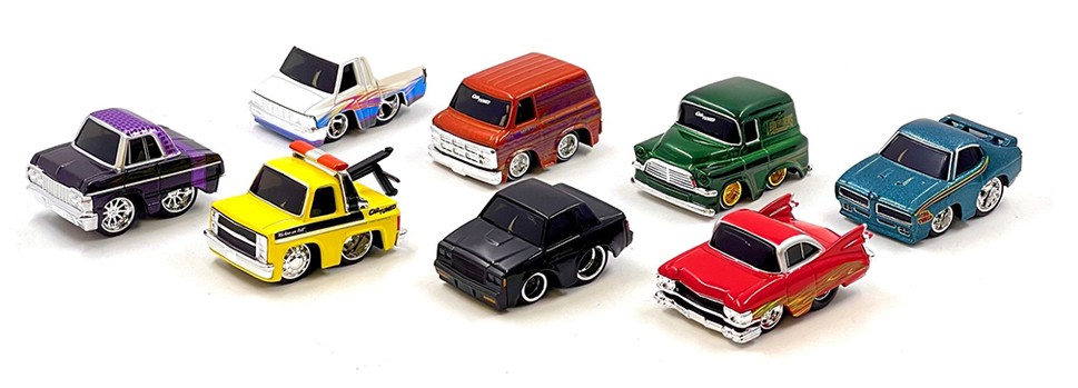 Car Tuned 1:64 Series 3 Hobby Exclusive Alternate Assortment Of 8