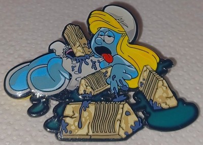 PIN'S N°3 SMURF SMURFETTE LILOU 5TH ELEMENT SMURF PITUFOS SMURF 
