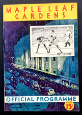 1939 Official Maple Leaf Gardens Wrestling Program Queensbury AC Toronto