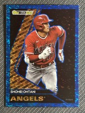 2023 Topps Update Shohei Ohtani Black Gold Blue SP #BG-4 Dodgers Color Match