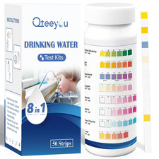 Home Water Test Kit 8 in 1 Lead pH Hardness C...