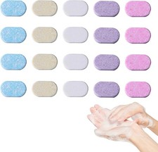 Qtksceadlnce 20 PCS Hand Soap Refill Tablets, Eco-Friendly Sustainable Foaming