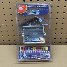 World's Smallest LITE BRITE Art Toy Doll House Miniature Light Bright Pegs,Paper