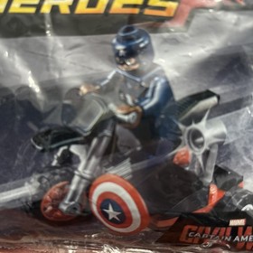 LEGO 30447 Marvel Super Heroes: Captain America's Motorcycle Poly Bag