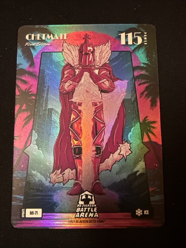 Bo Jackson Battle Arena Chetmate Chet Holmgren Miami Ice 1st Edition
