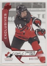 2019 Upper Deck Team Canada Juniors Exclusives 42/250 Renata Fast #56 x3l