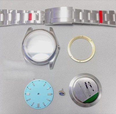 41mm Stainless Steel Watch Case With Band Kit for Role  Oyster Perpetual 2824