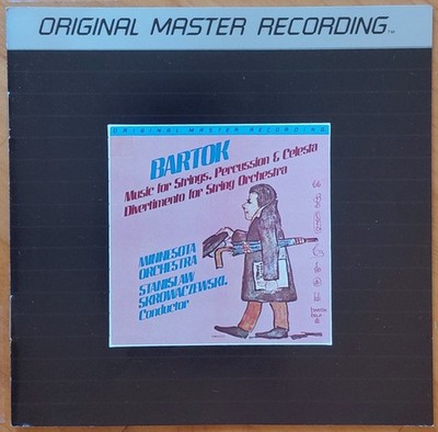 BARTOK Music for Strings, Percussion & Celesta/Divertimento CD Minnesota O. MFSL