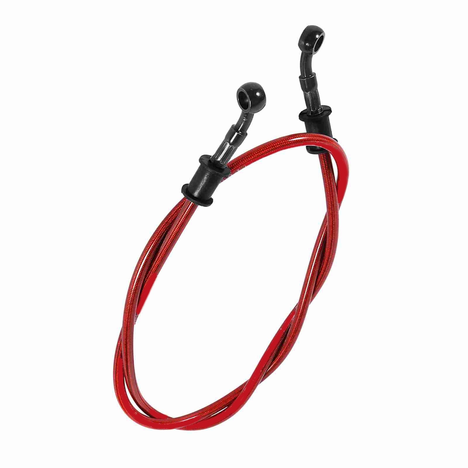 60cm Motorcycle Motocross Braided Steel Brake Clutch Oil Hose Line Pipe Re KRI✈️