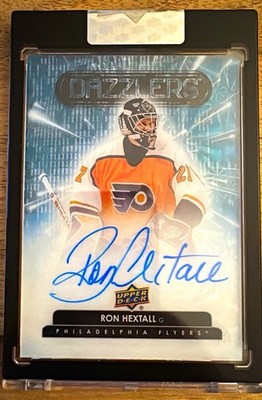 2025-26 Upper Deck Clear Cut Hockey Dazzlers Ron Hextall Auto #DA-RH Flyers