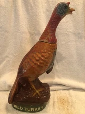 1982 Austin Nichols Wild Turkey Decanter No.2 Standing Turkey – Empty