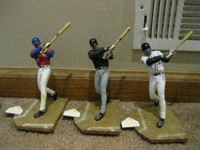 Mcfarlane baseball Mets hall of famer Mike Piazza mega lot 6 in. loose 7 figures