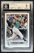 2022 Topps Cal Raleigh RC Rookie #277 Mariners BGS 9