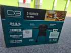 Char Broil 2 Burner Gas Grill 280 sq in Piezo Ignition Side Shelves Wheels